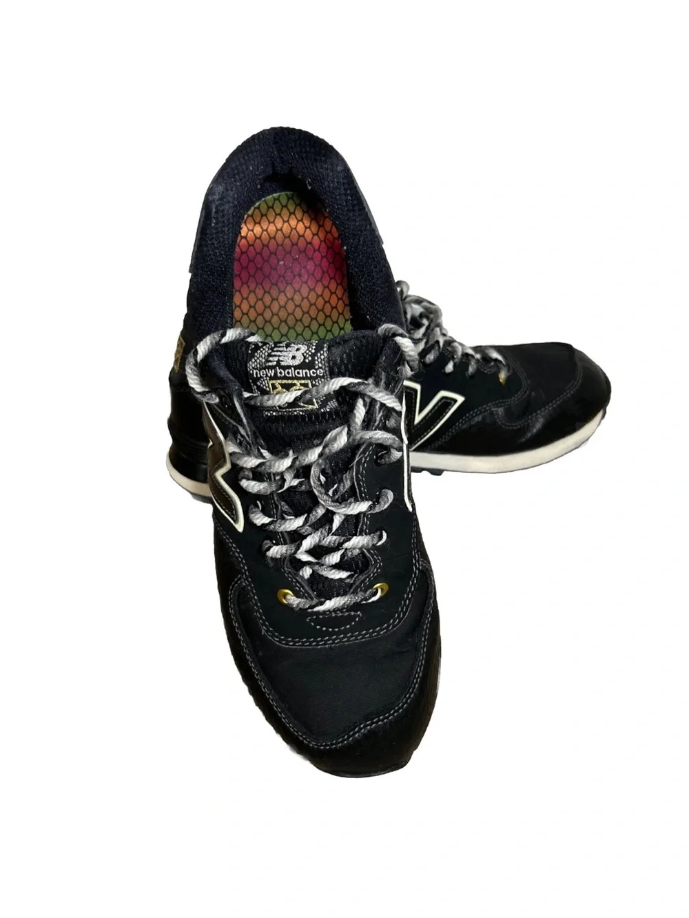 New Balance Shoes-2013 574 Year Of The Snake Black Gold Glow Men’s Size 11.5